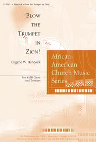 Blow the Trumpet in Zion! SATB choral sheet music cover Thumbnail
